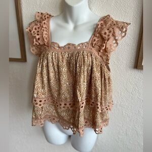 Let Me Be top, size small